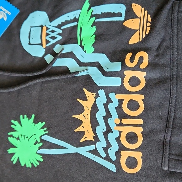 Mens Adidas Graphic Hoodie - Picture 3 of 4